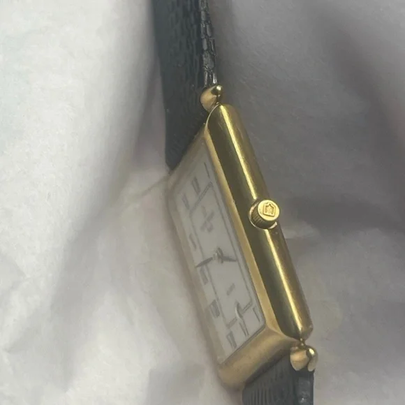 Ladies Michel Herbelin Wristwatch Lizard Grain Strap France